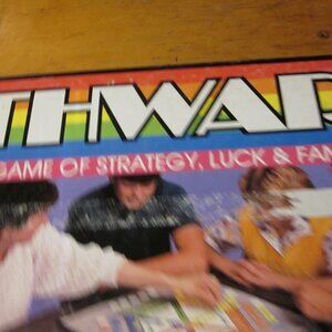 Vtg New in box family strategy fun game THwart 1986